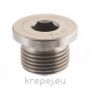 ПРОБКА ТАПА С/БЕЗ БОРД DIN906/908/910 BL/INOX/ZN