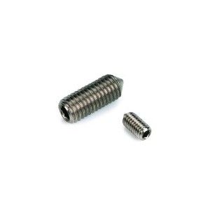 DIN914 Hexagon socket set screws with cone point 45H  ZINC