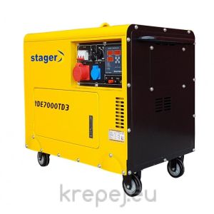 ДИЗЕЛОВ ТРИФАЗЕН ГЕНЕРАТОР STAGER YDE7000TD3 