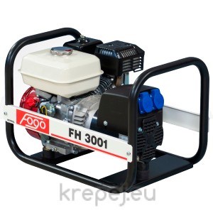 БЕНЗИНОВ МОНОФАЗЕН ГЕНЕРАТОР FOGO FH 3001 