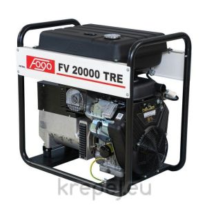 БЕНЗИНОВ ТРИФАЗЕН ГЕНЕРАТОР FOGO FV 20000 TRE 