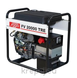 БЕНЗИНОВ ТРИФАЗЕН ГЕНЕРАТОР FOGO FV 20000 TRE 