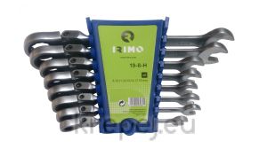 Ключове звездогаечни 8-19мм-чупещи тресчотни/8бр/-Irimo