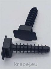 PVC ДЮБЕЛ УХО W9 Ф6X37 КАБЕЛНИ ВРЪЗКИ ELEMATIC