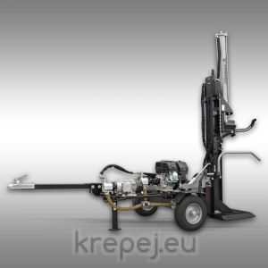 МАШИНА ЗА ЦЕПЕНЕ НА ДЪРВА JANSEN HS-20H110K-V2 БЕНЗИН + ЕЛ. МОТОР, 20 Т, 110 СМ 