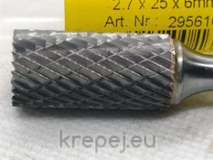 295610 КАРБИД ФРЕЗЕР HF100B Ф6 25X12.7 KLINGSPОR
