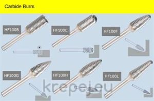 296193 КАРБИДЕН ФРЕЗЕР HF100H Ф6 8X19 KLINGSPОR