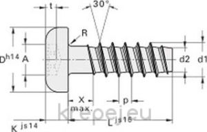 РАПИДНИ ВИНТОВЕ 4.0X16 ZN PLASFAST30 СРЯЗАН
