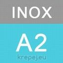 НИТ 8Х25 DIN660 ПОЛУОБЛА ГЛАВА НЕРЪЖДАЕМ INOX A2