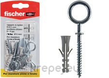 504432 ЗАТВ. ВИНТ КУКА С ДЮБЕЛ 6Х40 8 БР FISCHER