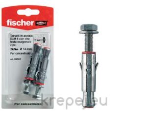 504562 ВТУЛКОВ АНКЕР С БОЛТ 14Х8Х60 2 БР FISCHER