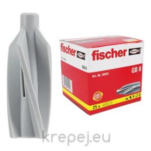 50491 ДЮБЕЛ GB 8 ГАЗОБЕТОН 1 БР FISCHER