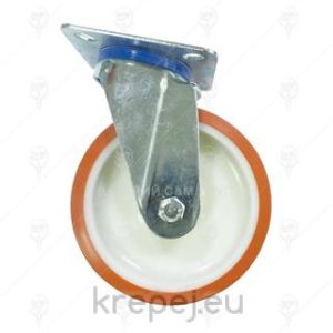 КОЛЕЛО ВЪРТЯЩО PVC С БАНД 80X30ММ MERTSAN